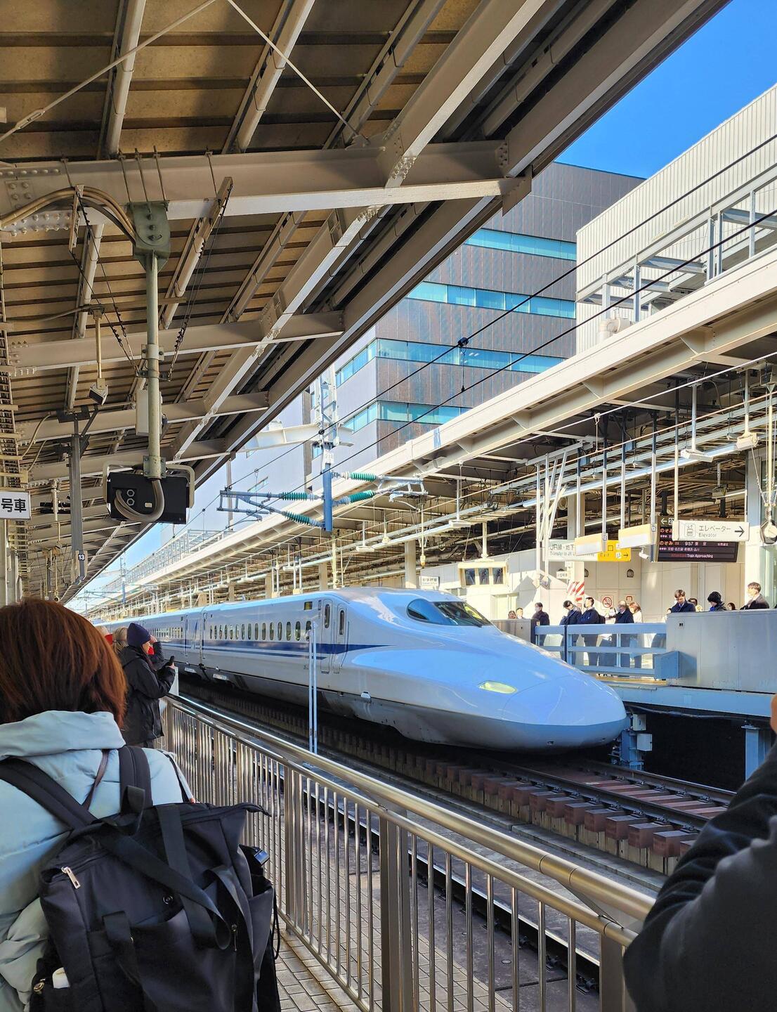 Bullet train to Kyoto