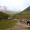Excursion to Rainbow Montains, on the way to Vinikunka Peak.