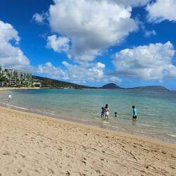 Stopped at some beautiful beaches along our drive.
