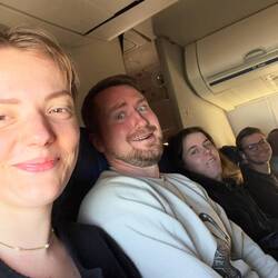 letzter Flug zu viert 🥲