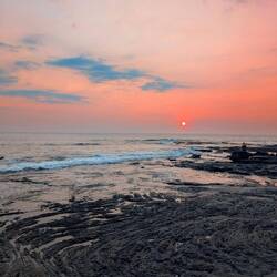 Sunset in Hookena beach, my favourite sunset beach. Unfortunately didn't see any dolphins here.