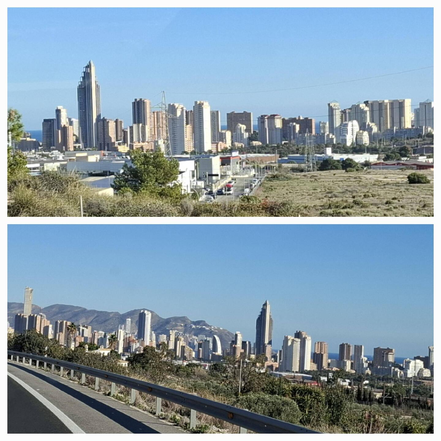 An Benidorm ganz schnell vorbei