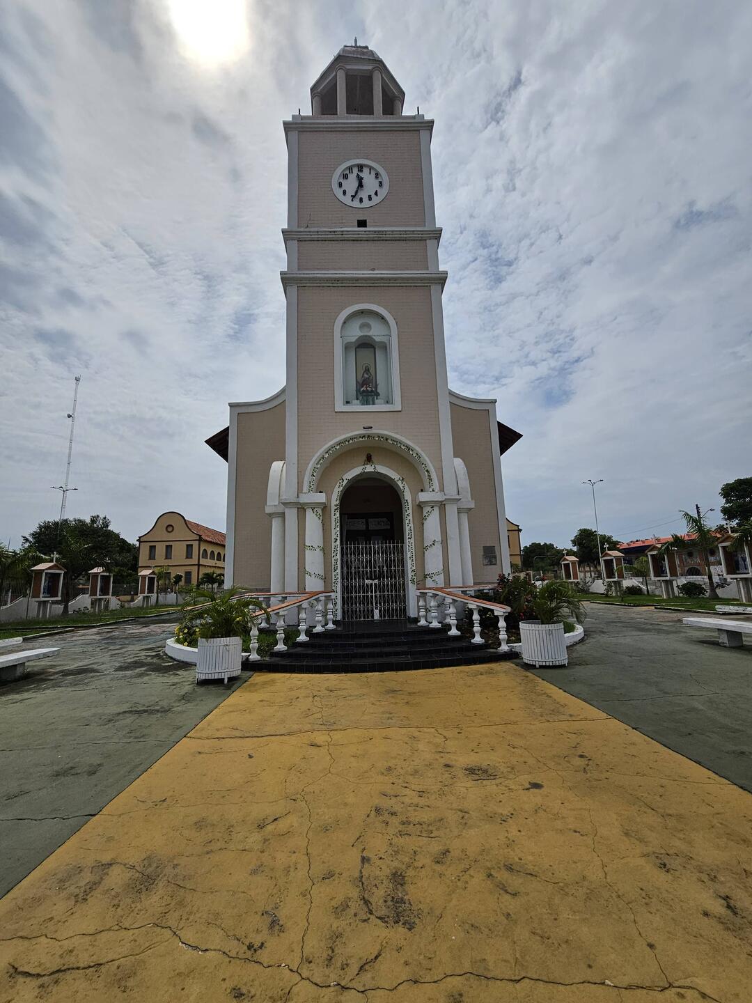 The church we were invited into where we chatted with the priest