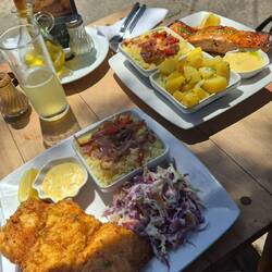 Abschiedsessen am letzten gemeinsamen Tag