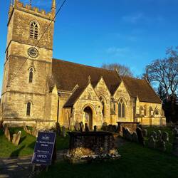 St Martin's Church - Churchill's grave