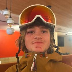 Paddy nach dem Tiefschnee