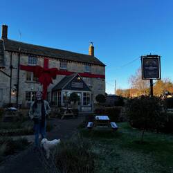 Killingworth Castle Pub dressed for Christmas