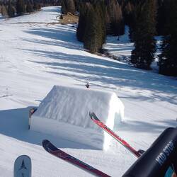Iglu zum Durchfahren