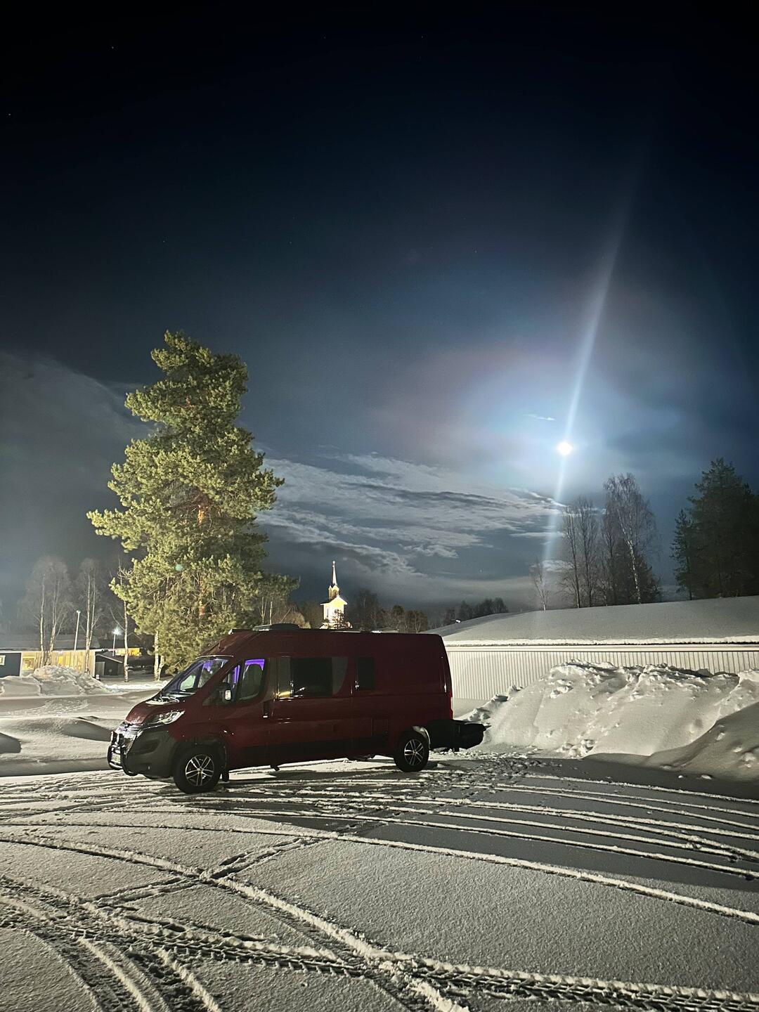 Übernachtungsplatz Pajala🇸🇪