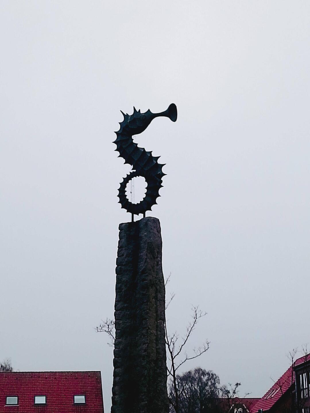 Skulpturen in Ølgod