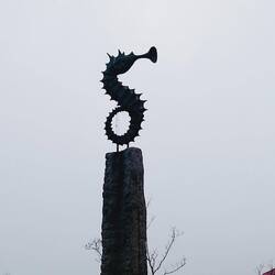 Skulpturen in Ølgod