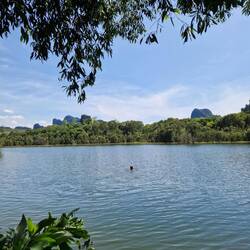Chlini Abchüelig im Speichersee