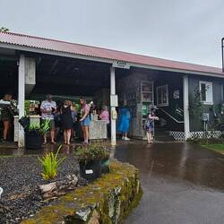 Stop for a coffee sample