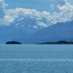Lake Pukaki - Im Hintergrund vielleicht Mount Cook