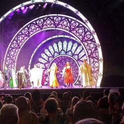 Photos only allowed for finale