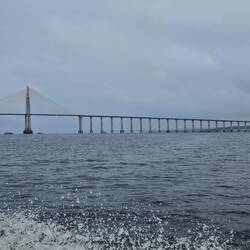 Bridge over the Rio Negro, officially the Journalist Phelippe Daou Bridge