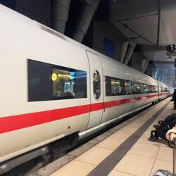 die Bahn war auch mal Pünktlich 😮