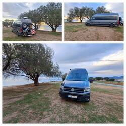 Kalo Nero, unser heutiger Stellplatz