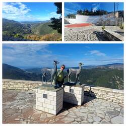 Barbalekou Tower mit Freilichttheater und Skulpturen