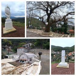 Das Bergdorf Kefalovrysi