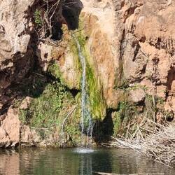 ...da ist er ja- der Wasserfall😬