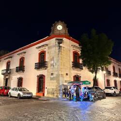 Nächtliche Strassenecke