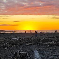 Hokitika Beach Sunset Point
