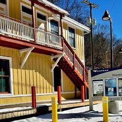 3 days a week you can catch an Amtrak in Thurmond WV