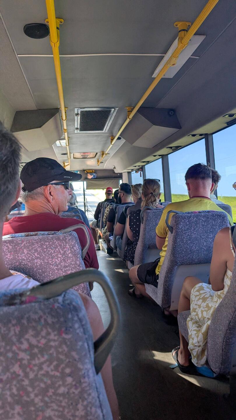 auf dem Weg zur Fähre