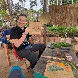 Benno, 31, großer Künstler (unter Anleitung einer indigenen Künstlerin 😉)