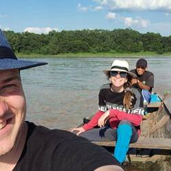 Fahrt zu den dolfines rosado 😍