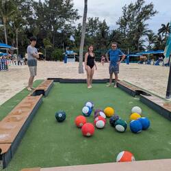 We eventually did get up