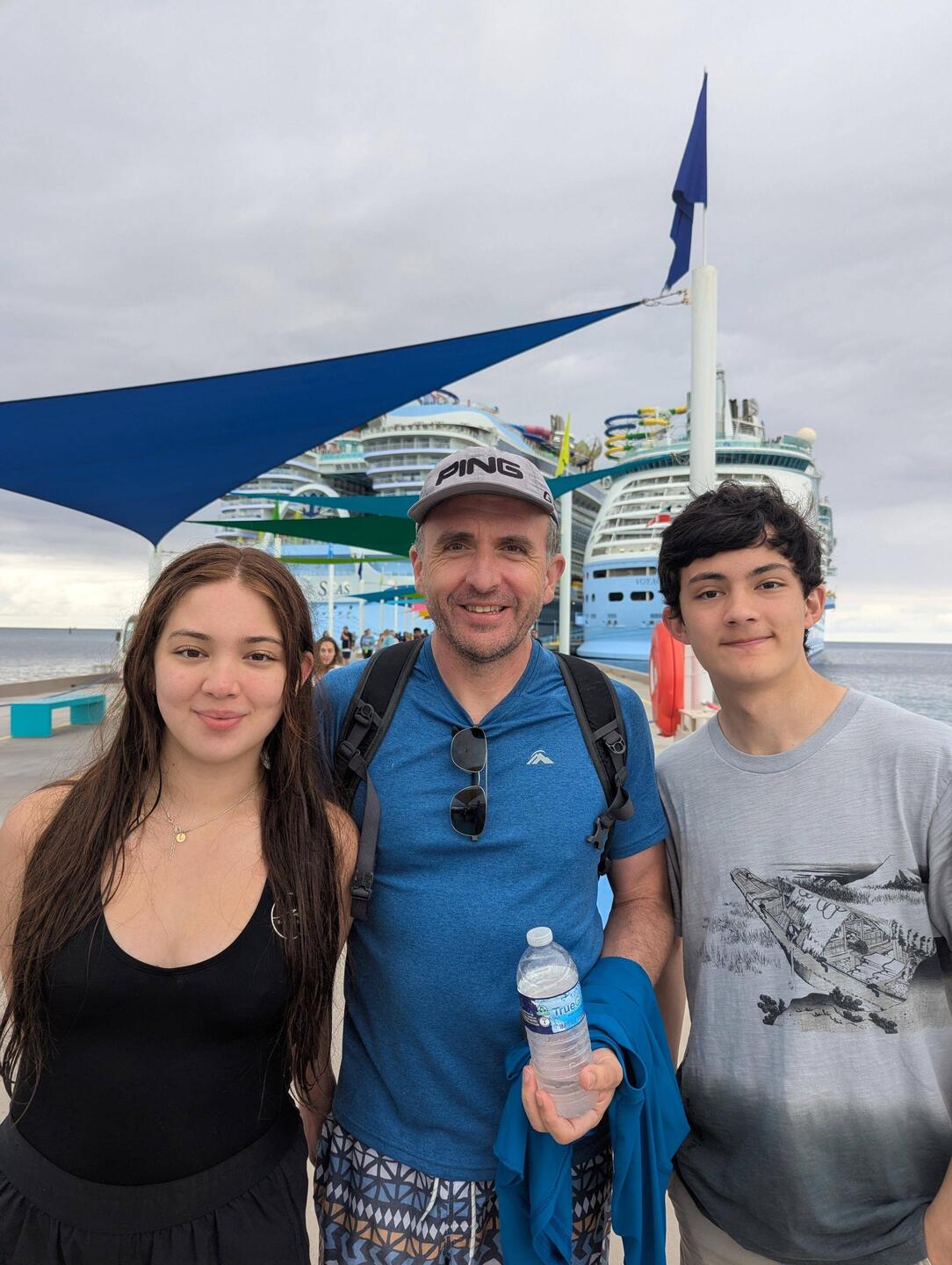 There were 2 ships docked at Coco Cay so we rope dropped it to get on and off before it became busy