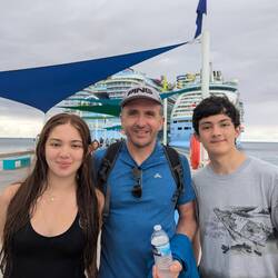 There were 2 ships docked at Coco Cay so we rope dropped it to get on and off before it became busy
