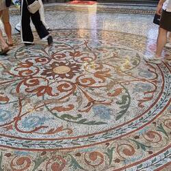 Beautiful tiled floors