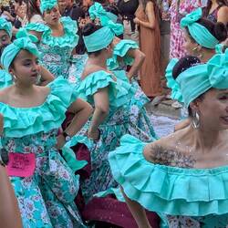 We just happened upon a big Carnival parade