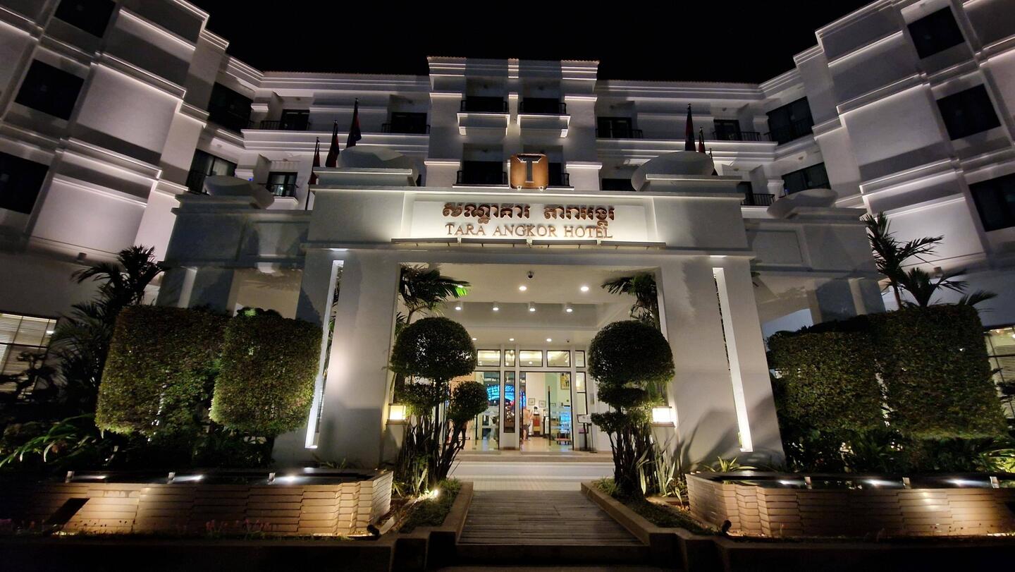 Ein sehr schönes Hotel in Siem Reap.