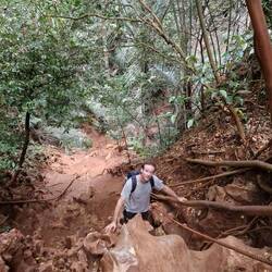 Abstieg zo de Lagune