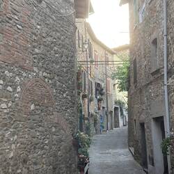 Schöne italienische Gassen