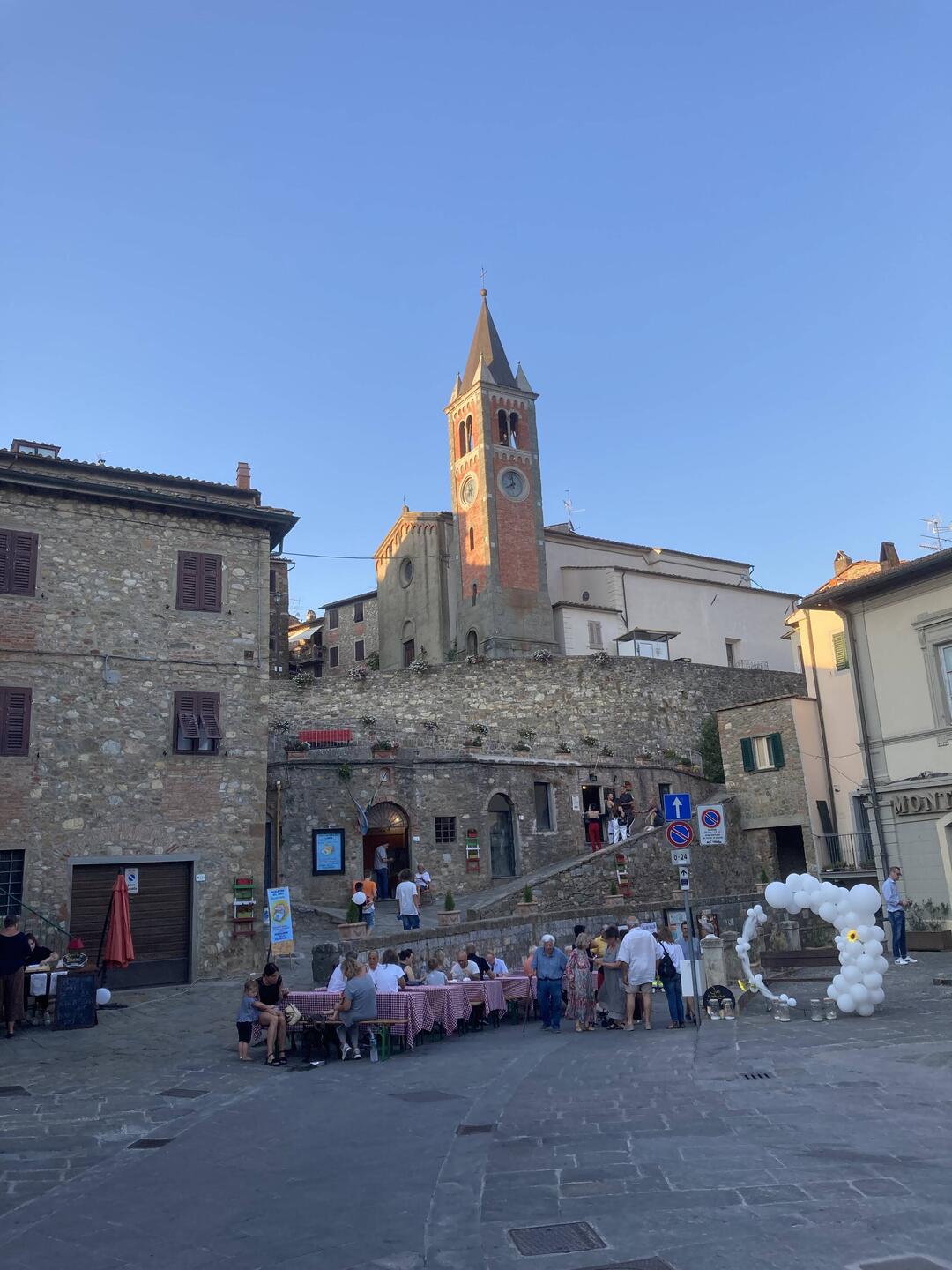 Blick auf den Hauptplatz