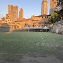 Ausblick auf die Geschlechtertürme