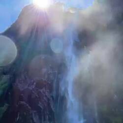 Einer der Wasserfälle