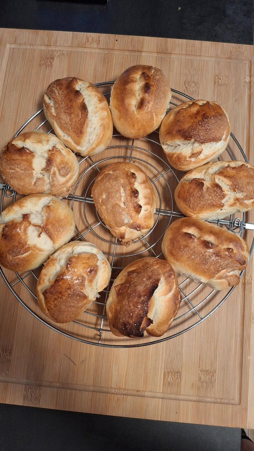Spitzenweggli aus Weizenmehl