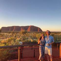 Uluru sunset