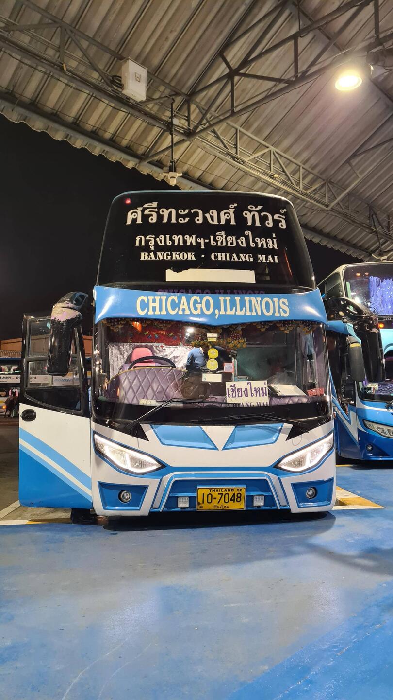 Der Bus nach Chiang Mai