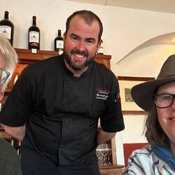 Met Chef Mike - he is a Chef God ....