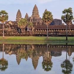 Angkor Wat im Sonnenuntergang