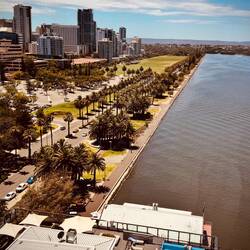 Blick aus dem Hotelzimmerchen - net schlecht...