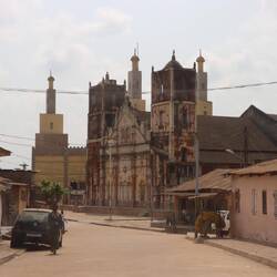 Die Moschee in Porto Novo