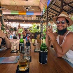 Michi, Sarah (& Manu) of üs am Warte